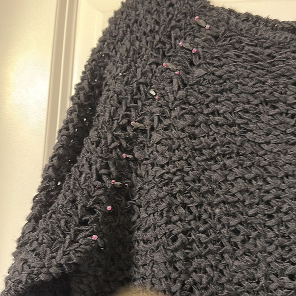 Michael Simon vintage sweater with bead detail - Picture 2 of 8